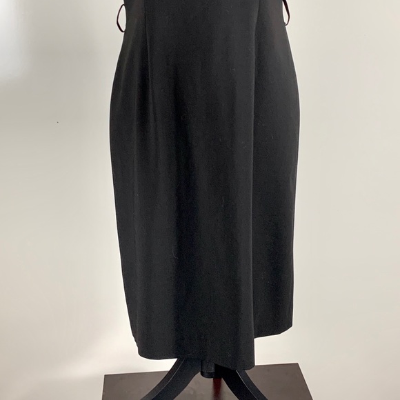 Tahari black dress size 8 - Picture 3 of 7